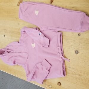 Champion Kids Mauve Sweatpants & Hoodie Set NWT